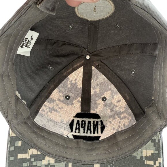 NAPA / NASCAR Camo Cap – Intrepid Fallen Heroes Patch, Racing / Military Style - Picture 10 of 11